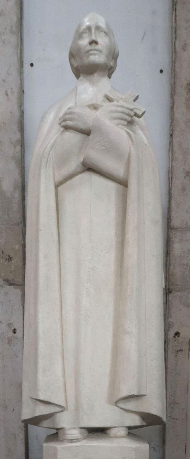 Statue in der Kirche Notre-Dame-de-l'Immaculée-Conception in Boulogne-sur-Mer