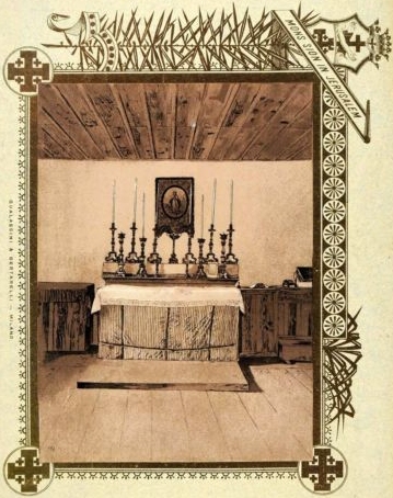 Kupferstich von Salvator Lillis Kapelle, 1893