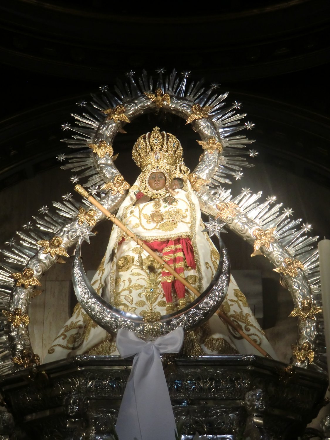 Gnadenbild Virgen de la Cabeza, im Volksmund „La Morenita”, „die kleine Braune”, genannt