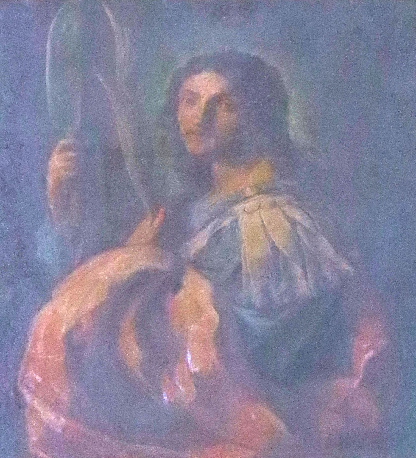 Fresko: Magnus, in der Basilika San Valentino in Terni