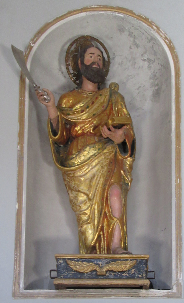 Statue in der Kathedrale in Nicosia