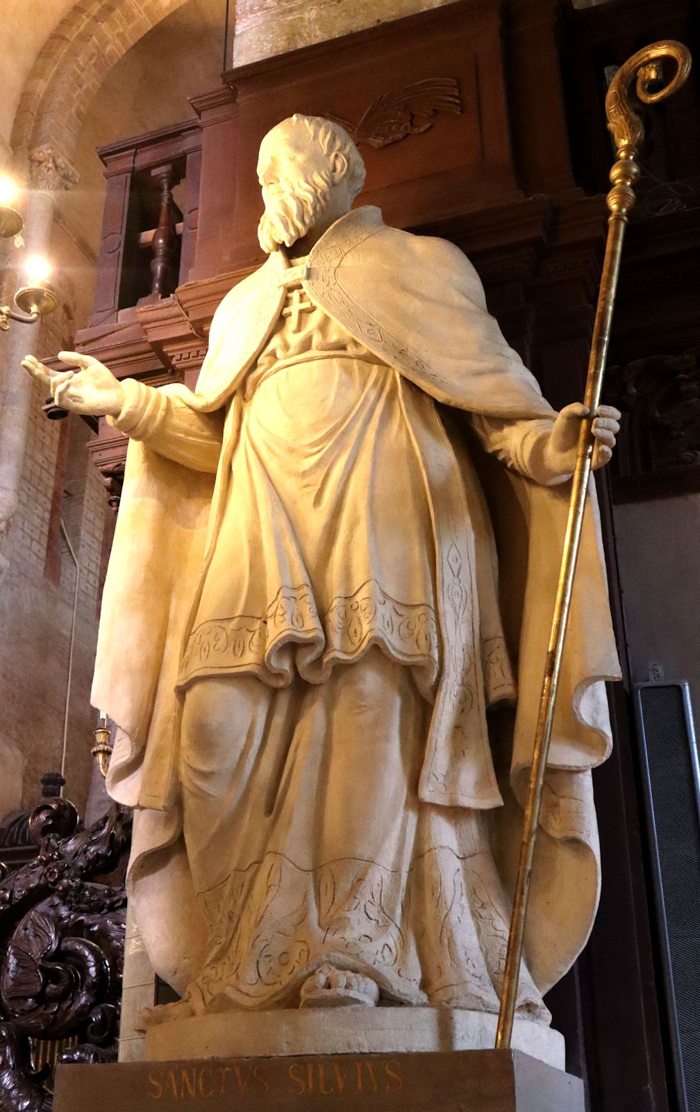 Statue in der Basilika Saint-Saturnin in Toulouse