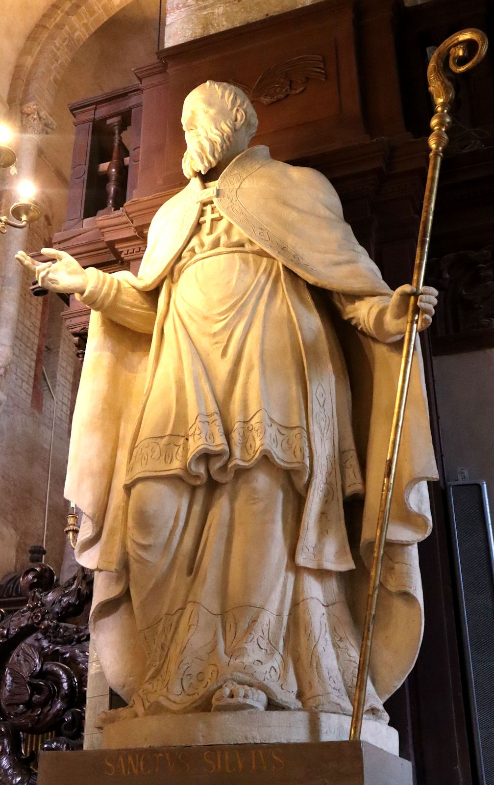 Statue in der Basilika St-Saturnin in Toulouse