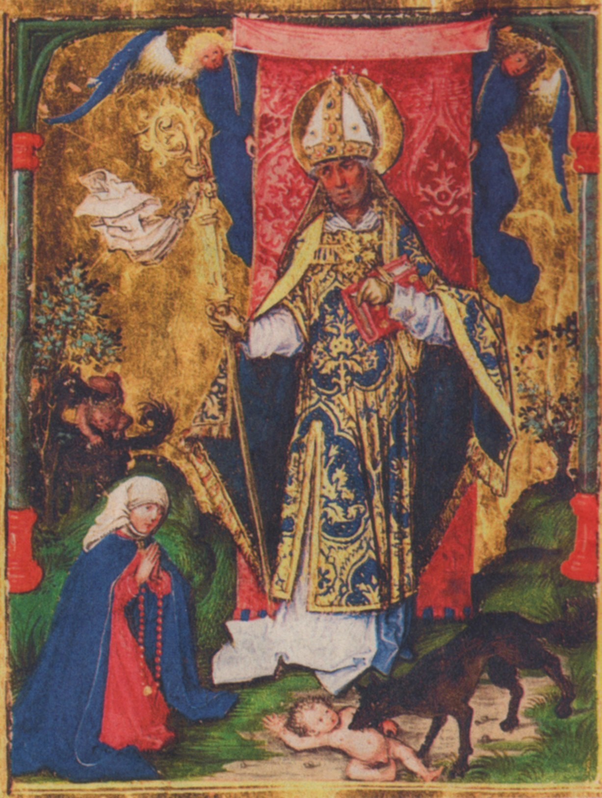 sveti Simbert iz Augsburga - opat in škof