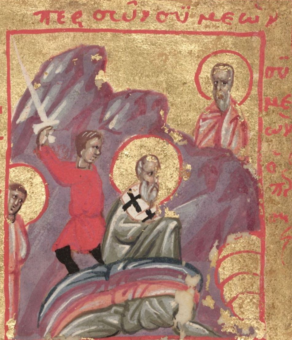 Buchmalerei: Simeons Martyrium