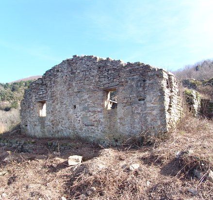 Reste des Klosters Sant'Arcangelo in Cilento bei Perdifumo