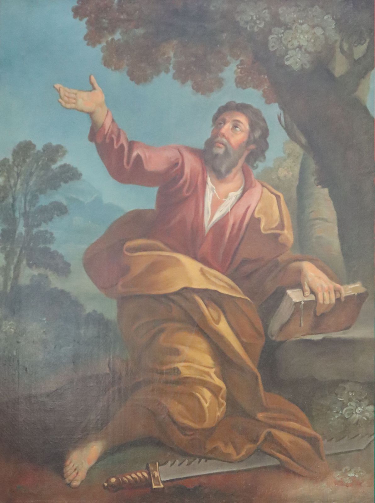 Gemälde, 18. Jahrhundert, in der Kirche Saint-Jacques in Compiègne