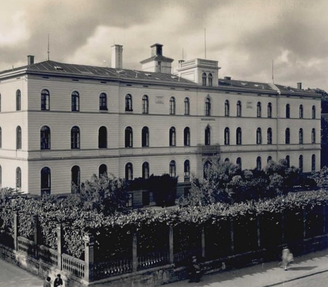 Paulinenhospital in Stuttgart vor 1960