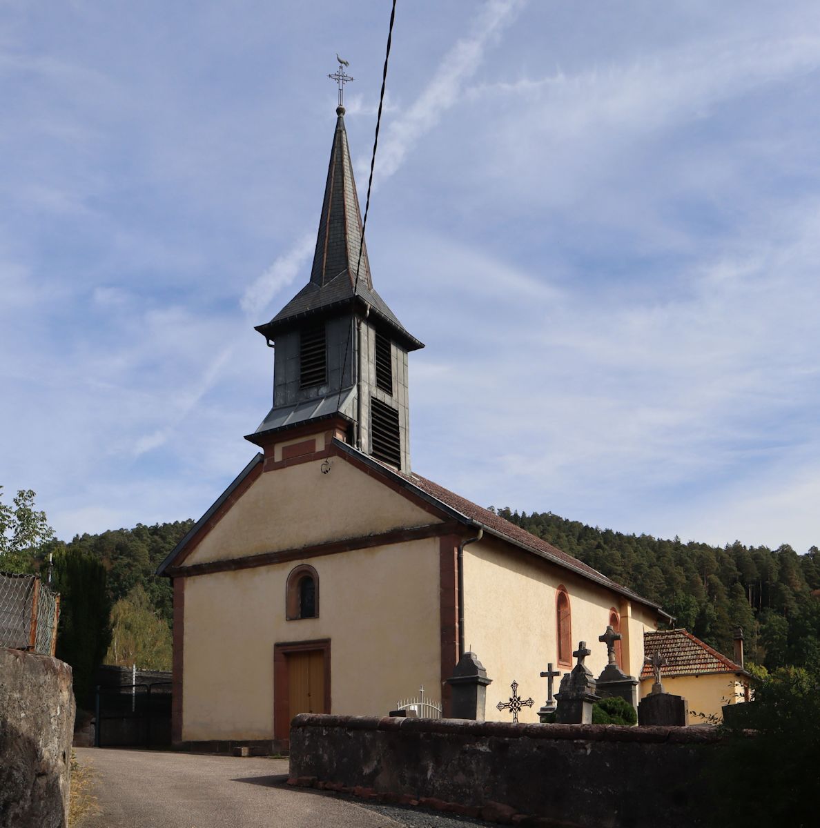 Kapelle an der Stelle des ehemaligen Priorats in Saint-Blaise