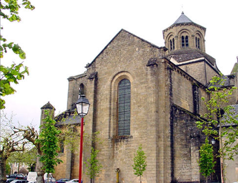 Kirche des Klosters Aubazine aus dem 12. Jahrhundert