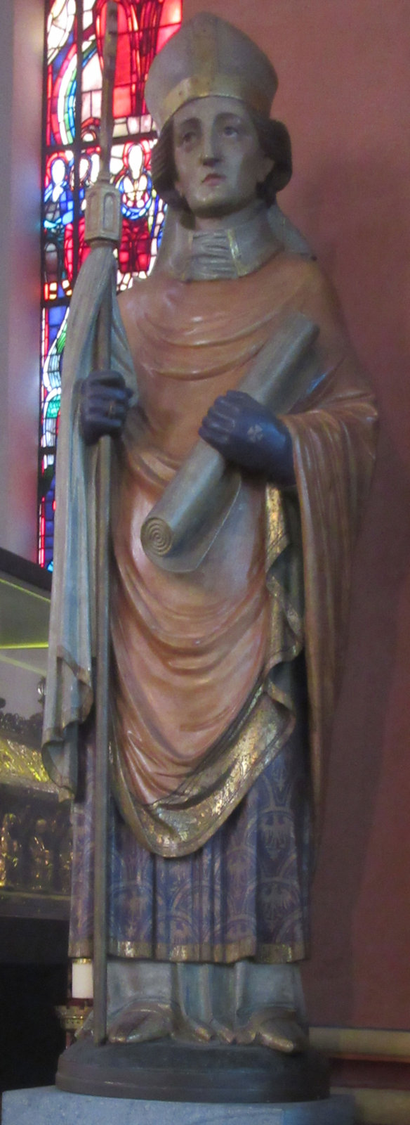 Statue in der Stiftskirche in Kaiserswerth