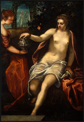 Jacopo Tintoretto: Susanna, um 1575