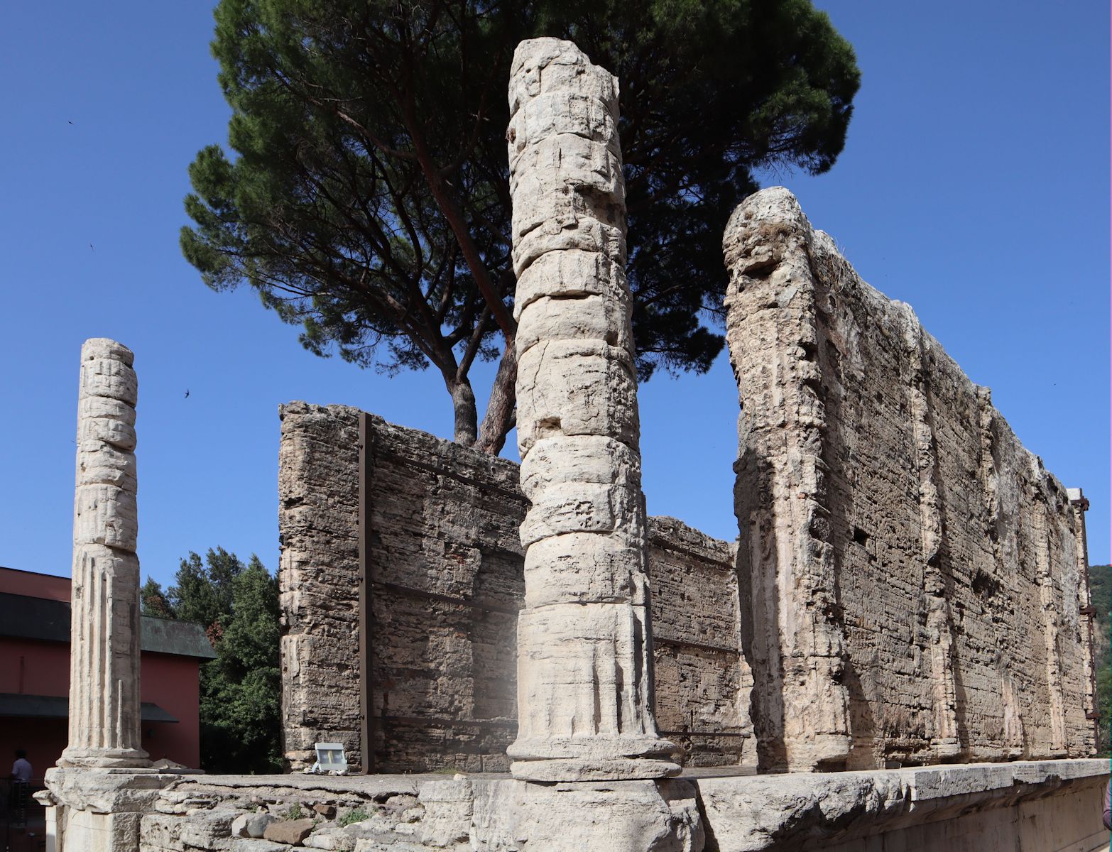 Reste des Tempels der Sibylle in Tivoli
