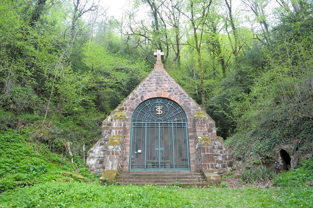 Kapell ved Tarsicias grotte nær Rodelle, bevitnet fra 1737