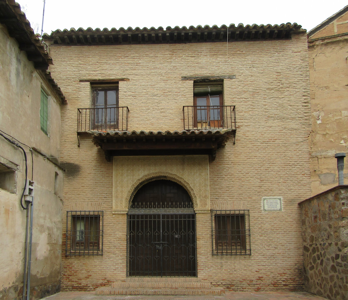 Gartenseite des Hauses „de Mesa” in Toledo