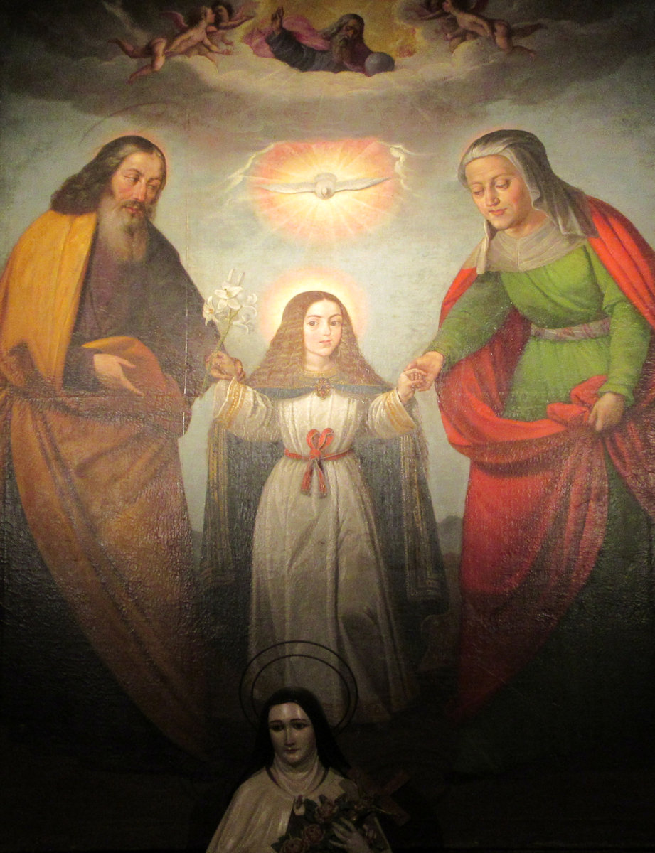Die himmlische Vermählung Theresas mit Christus, in der Klosterkirche La Santa am Ort des Geburtshauses in Ávila
