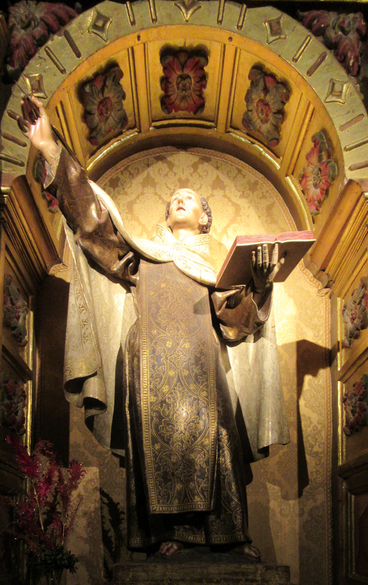 Gregorio Fernández: Johannes vom Kreuz, um 1635, in der Klosterkirche La Santa am Ort des Geburtshauses in Ávila