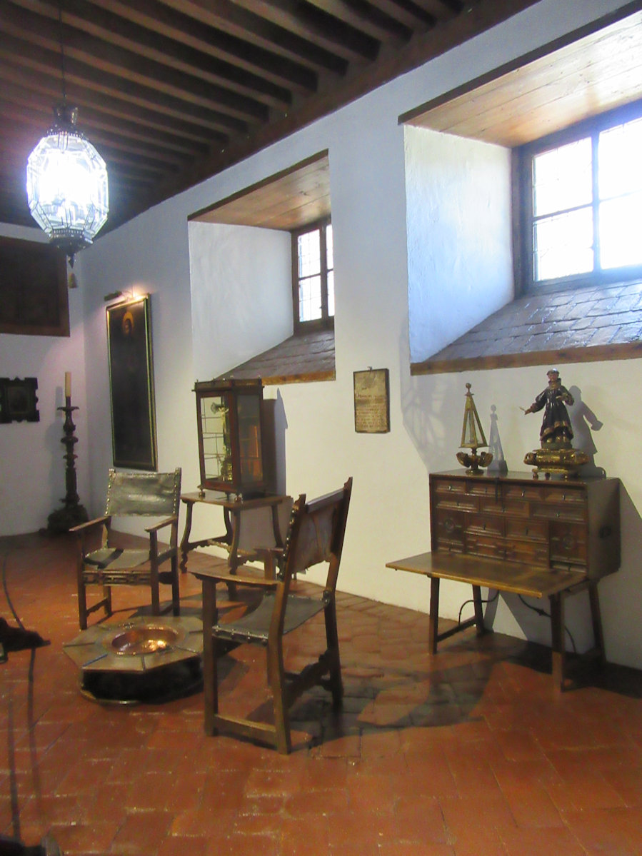 Versammlungsraum, im Museum im Karmelitinnenkloster de la Encarnación in Ávila