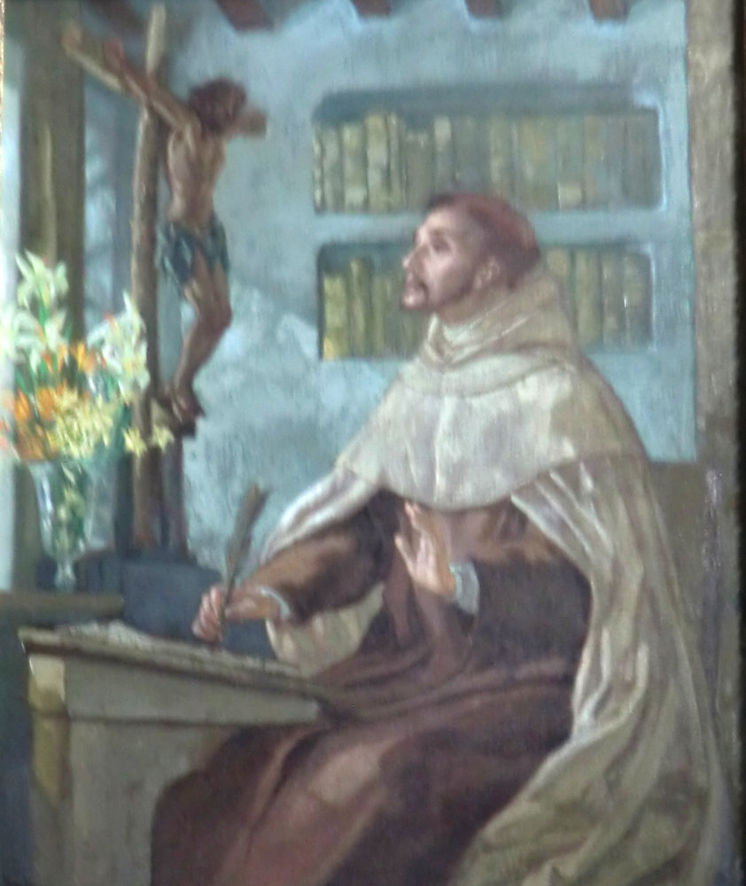 Johannes vom Kreuz, Bild in der Klosterkirche de la Encarnación in Ávila