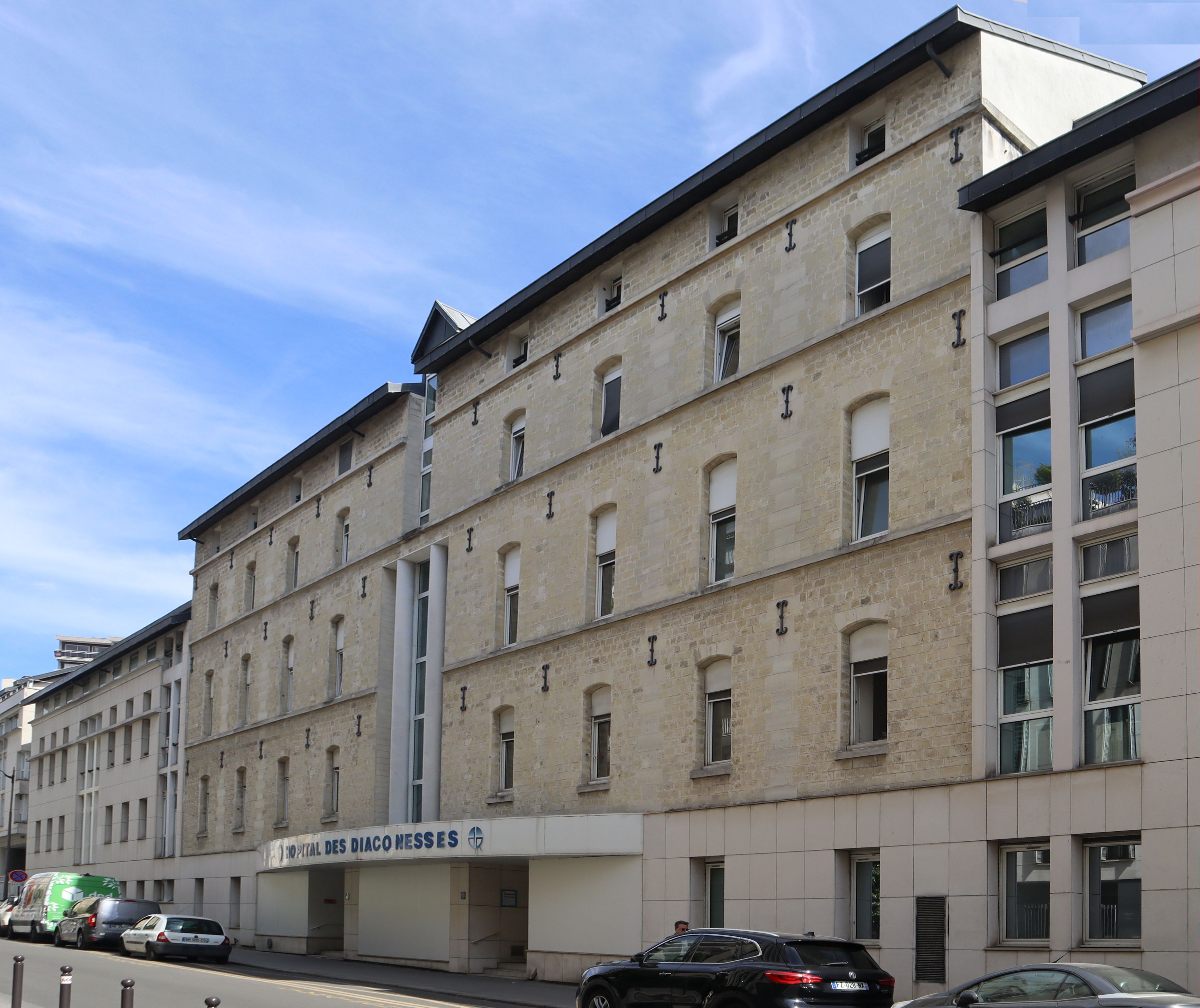 Diakonissenkrankenhaus in Paris heute