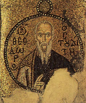 Mosaik, 11. Jahrhundert, im Kloster Nea Moni auf Chios