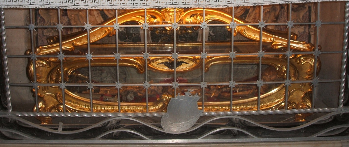Theodors Reliquien in der Basilika in Brindisi
