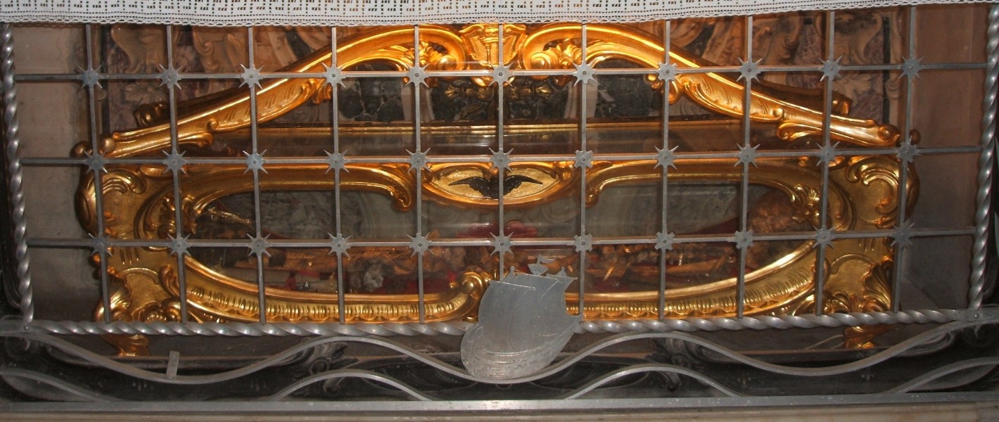 Theodors Reliquien in der Basilika in Brindisi