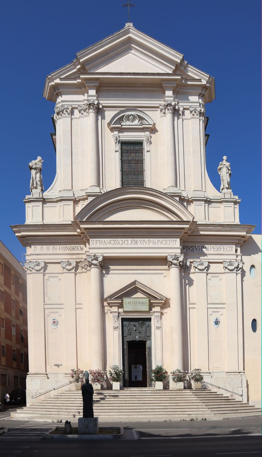 Kathedrale in Civitavecchia