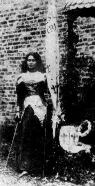 Theresia als Jeanne d'Arc, Foto von 1894