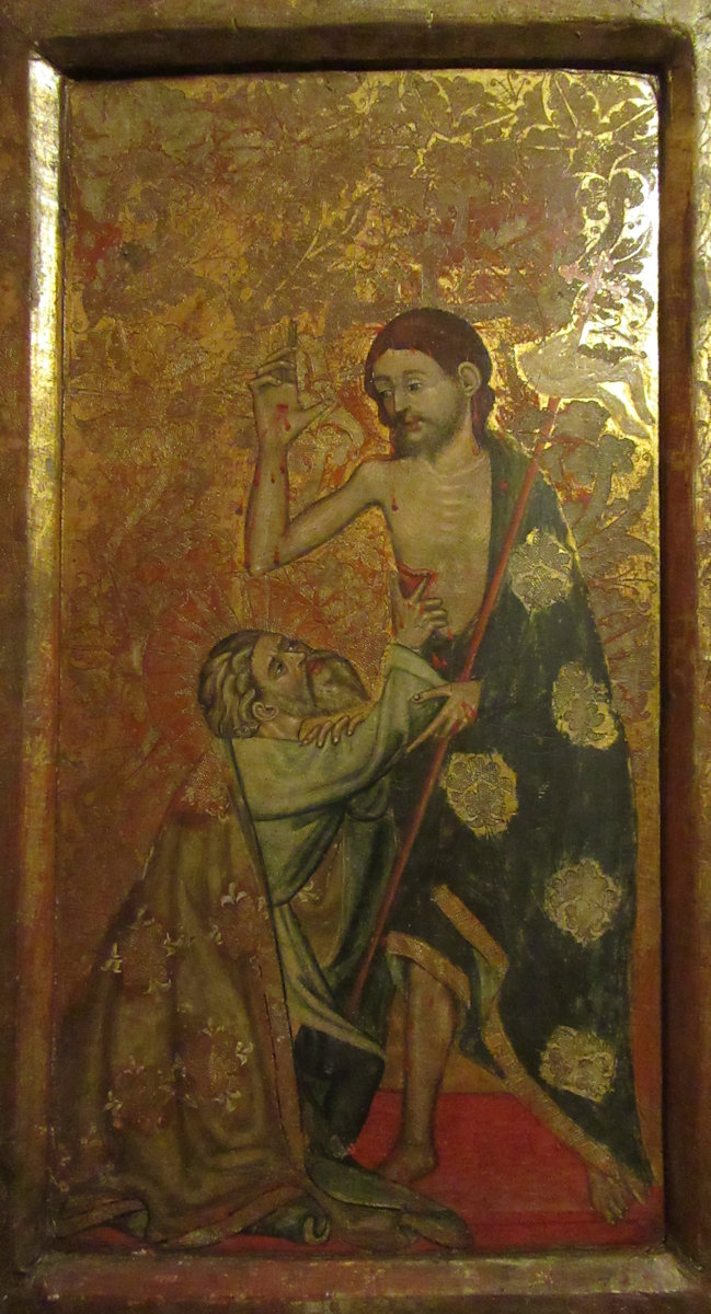 Der zweifelnde Thomas, 15. Jahrhundert, im Museum der Kathedrale in Ávila