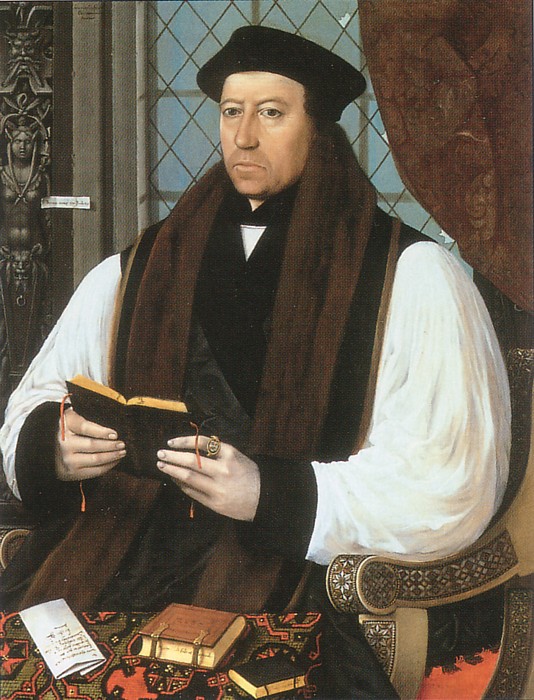 Thomas Cranmer, um 1530, in der National Portrait Gallery in London