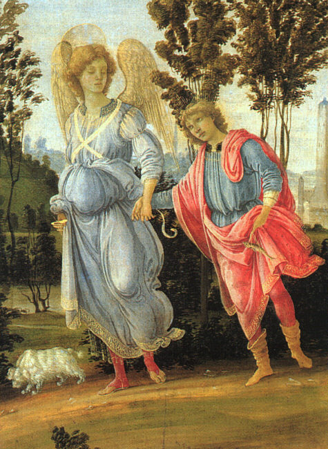 Filippino Lippi: Tobias und der Engel, um 1480, National Gallery of Art in Washington