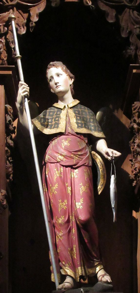 Statue in der Kathedrale in Ávila