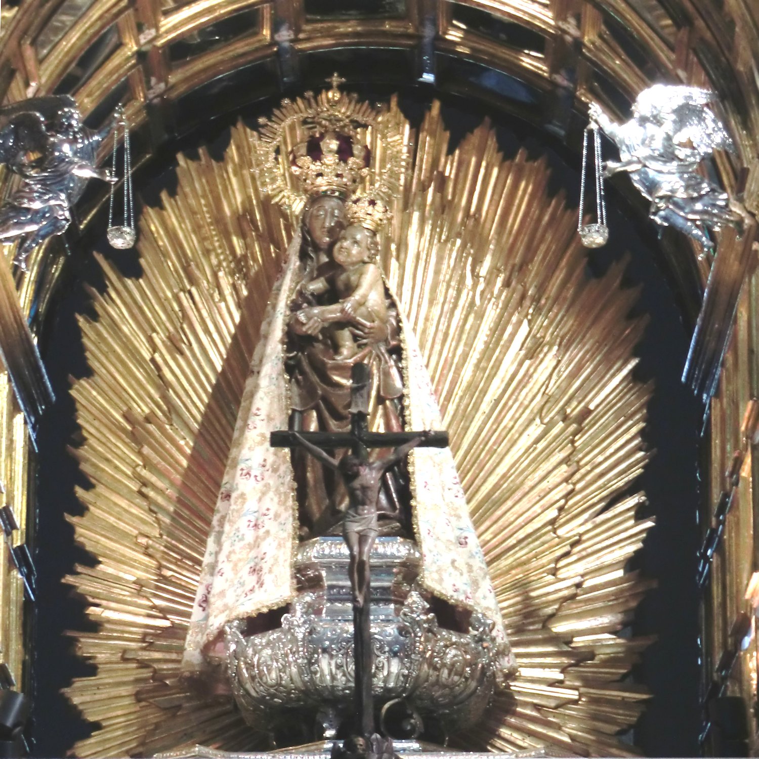Nuestra Señora de la Encina in der nach ihr benannten Kirche in Ponferrada
