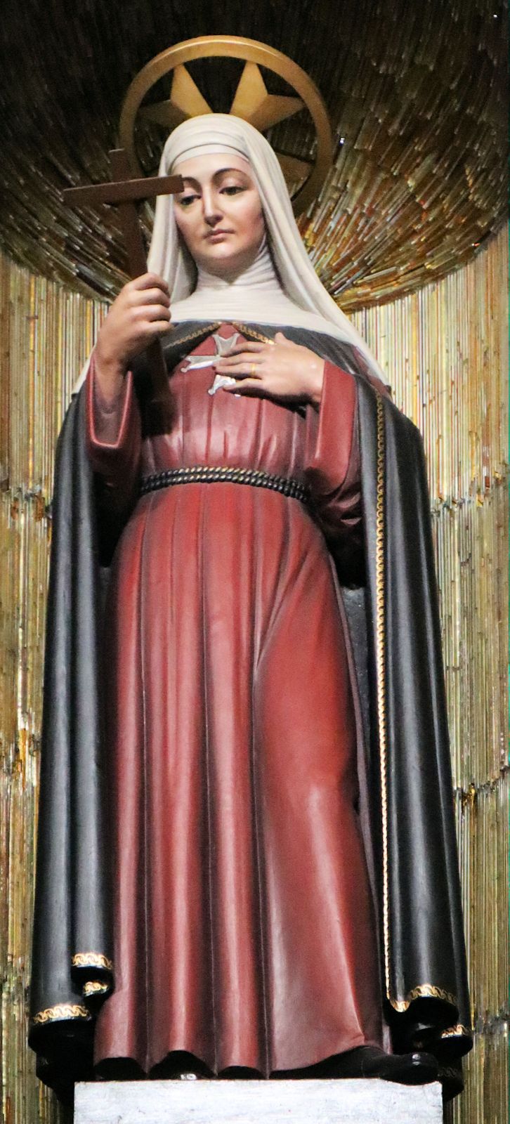 Statue in der Pfarrkirche in Zevio