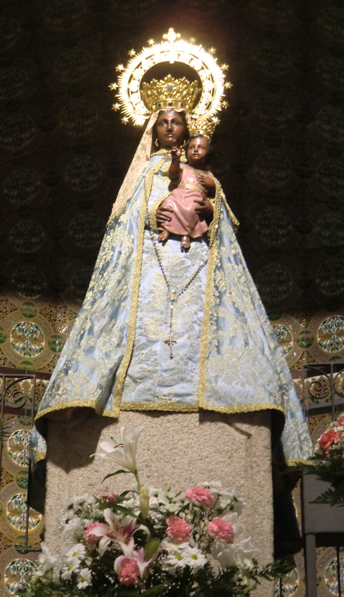 Gnadenbild, am Hochaltar im Santuario Nuestra Señora de la Peña de Francia