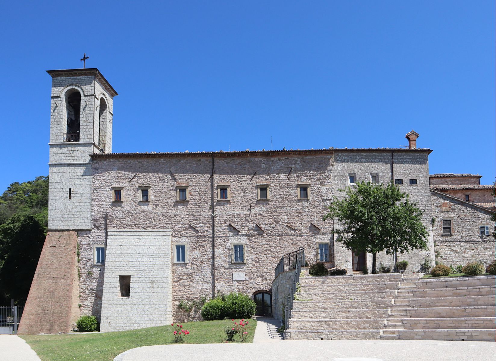 Basilika Sant'Ubaldo am Berg Ingino in Gubbio