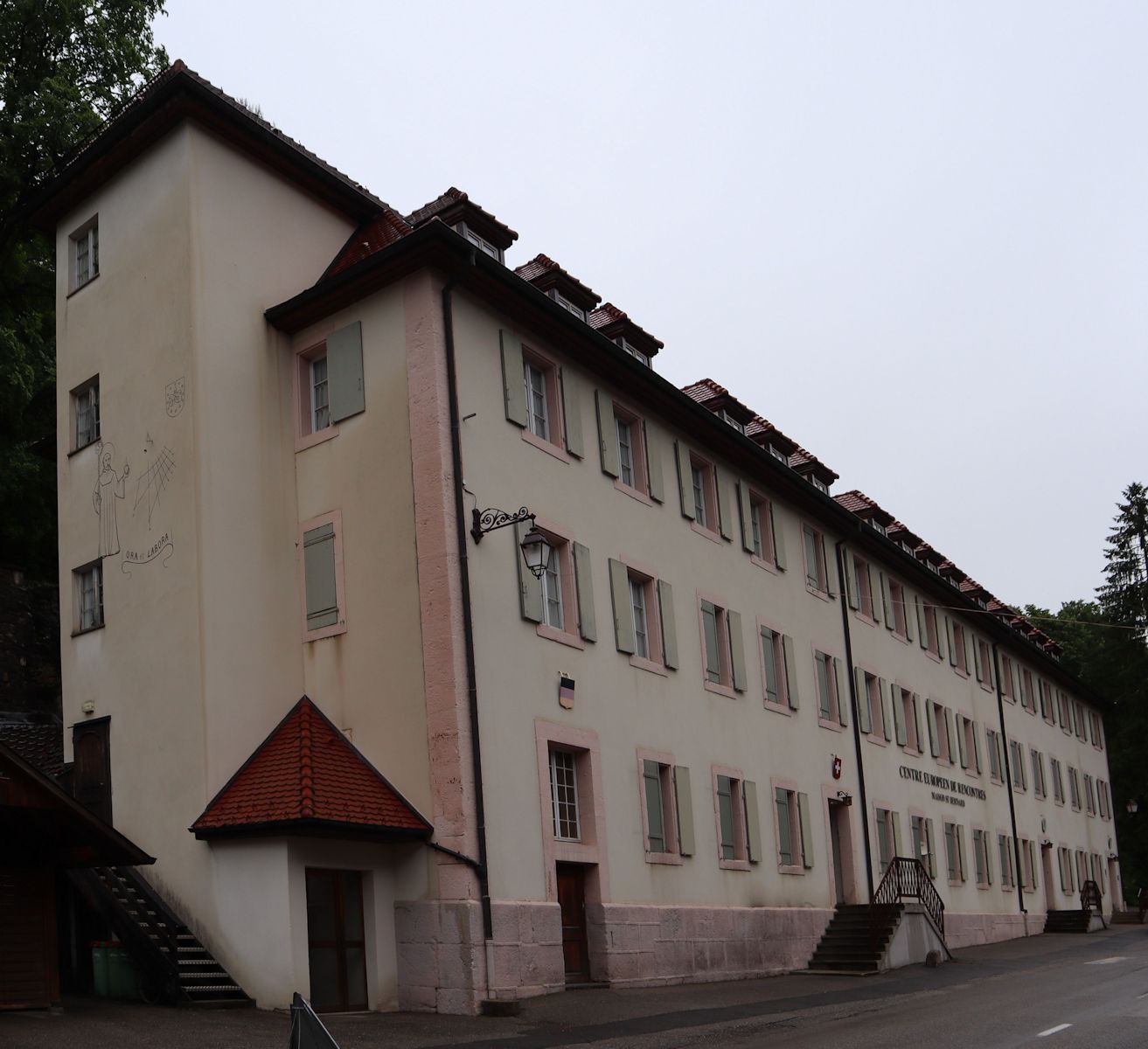 letztes verbliebenes Gebäude des ehemaligen Klosters Groß-Lützel im heutigen Lucelle