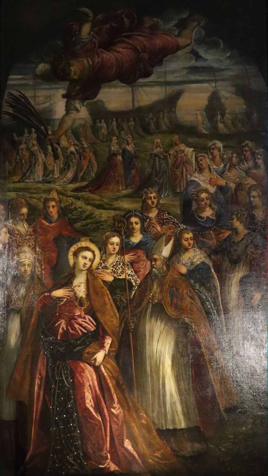 Tintoretto: Ursula und die 11.000 Jungfrauen, um 1555, in der Kirche San Lazzaro dei Mendicanti in Venedig