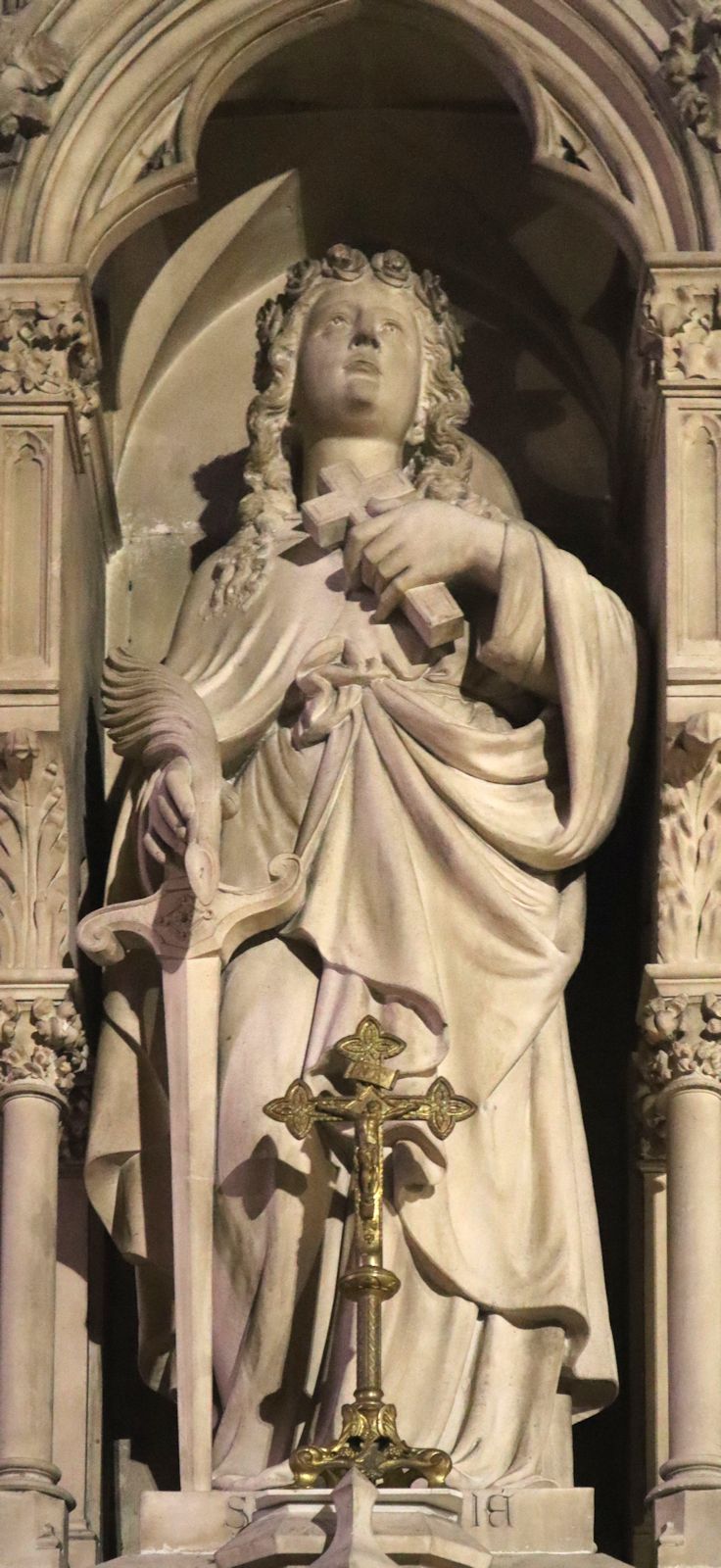Statue in der Kirche Saint-Michel-des-Lions in Limoges