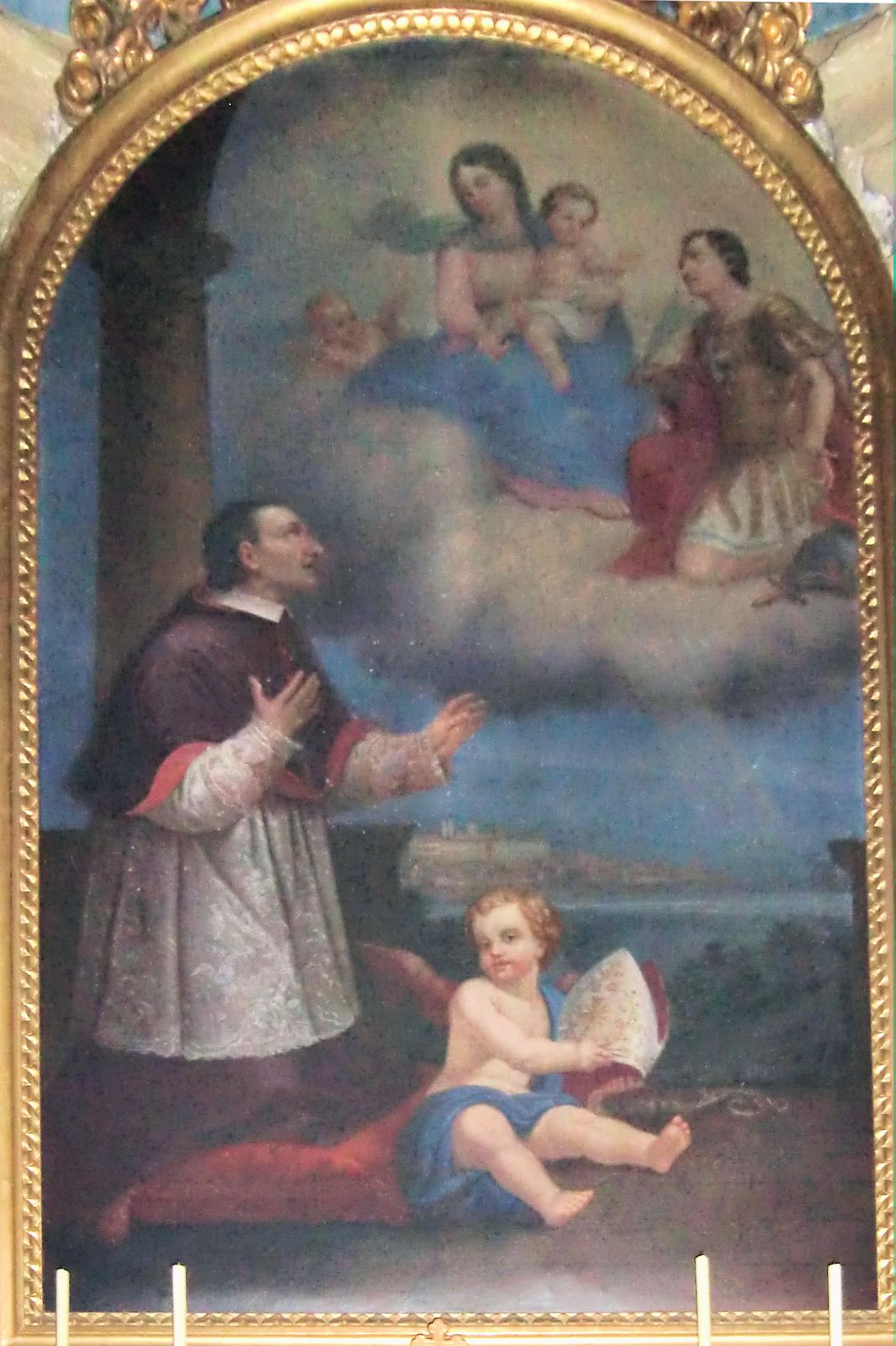 Altarbild in der Kathedrale in Ivrea