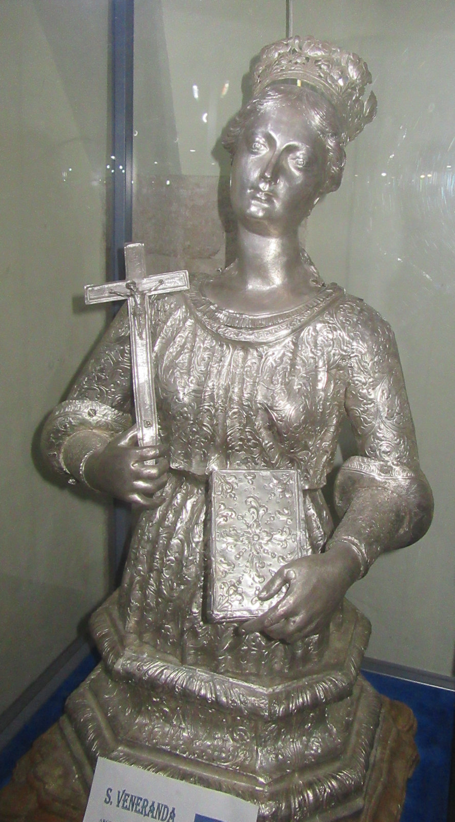 Sabastiano Juvara: Silberstatue, 1704, im Museum der Kathedrale in Gerace