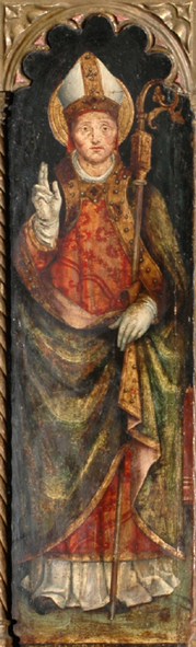 Altarbild aus dem Maria-Magdalena-Altar, um 1550, im Museum in Contes in Frankreich