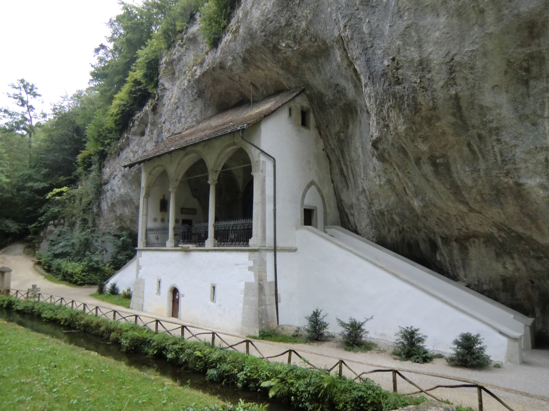 Verena-Kapelle an der Einsiedelei in der St.-Verena-Schlucht bei Solothurn