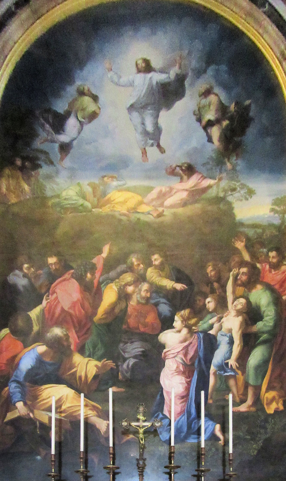 Raffaello Sanzio, vor 1520, im Petersdom in Rom