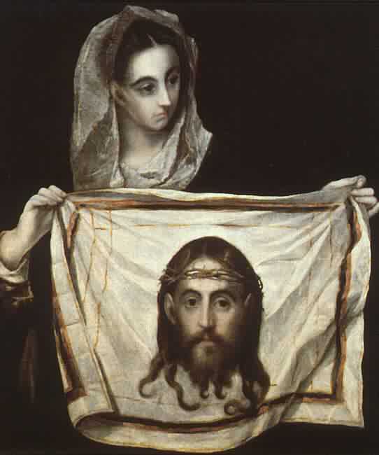 El Greco: Veronika mit dem Schweißtuch Jesu, um 1580, Museo de Santa Cruz in Toledo