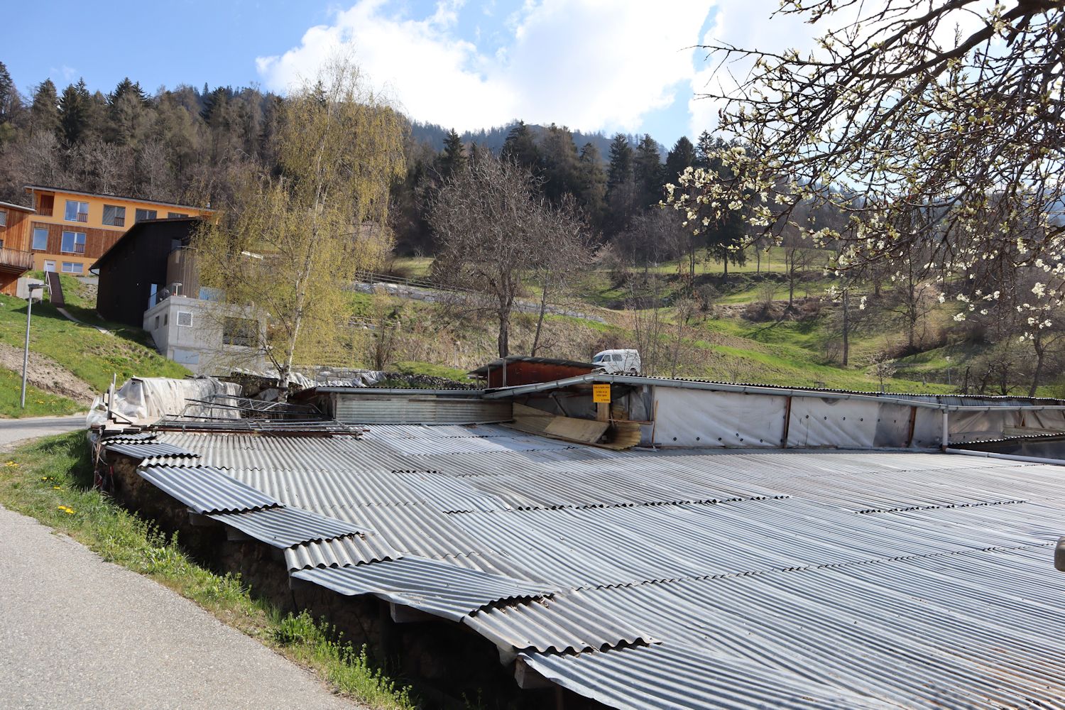 Ausgrabungen des früheren Ortes Tomils