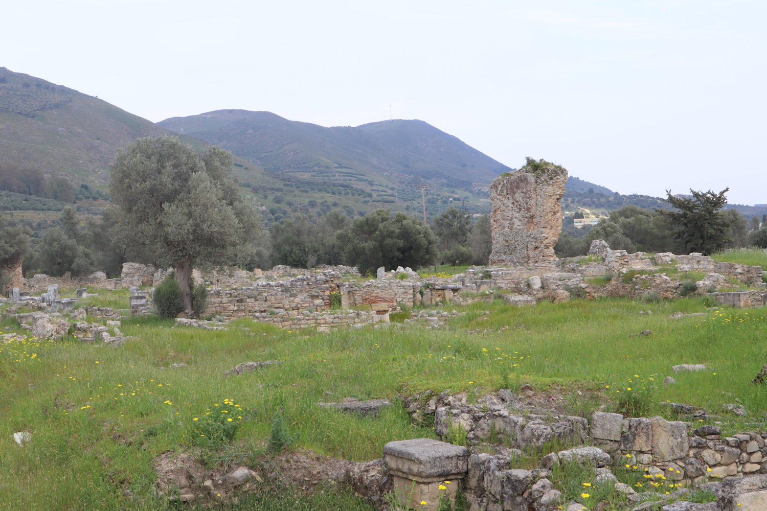 Ruinen des Prätoritums von Gortyna