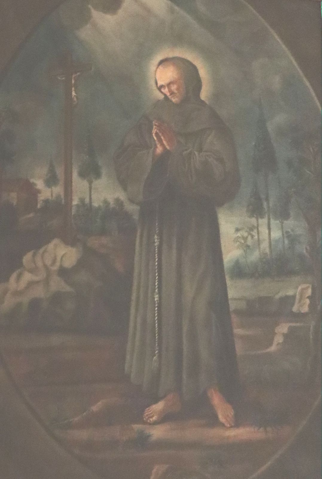 Mariano Cefis: Altarbild, 1788, in der Basilika San Bernardino in L'Aquila