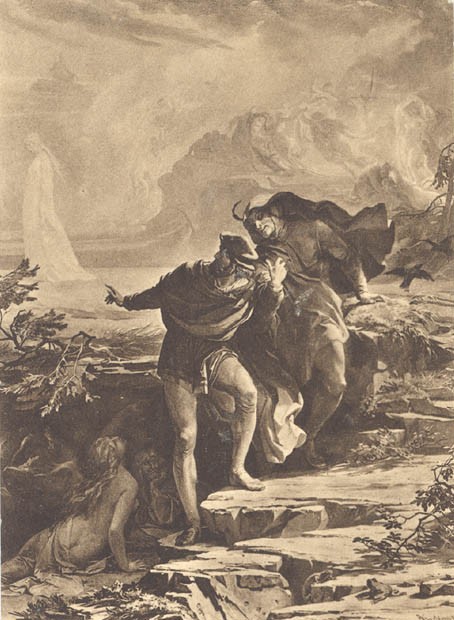 A. v. Kreling: Goethes Faust. X. Walpurgisnacht, 1874 - 77
